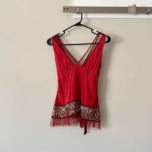 Red top from Plenty by Tracy Reece in size Medium